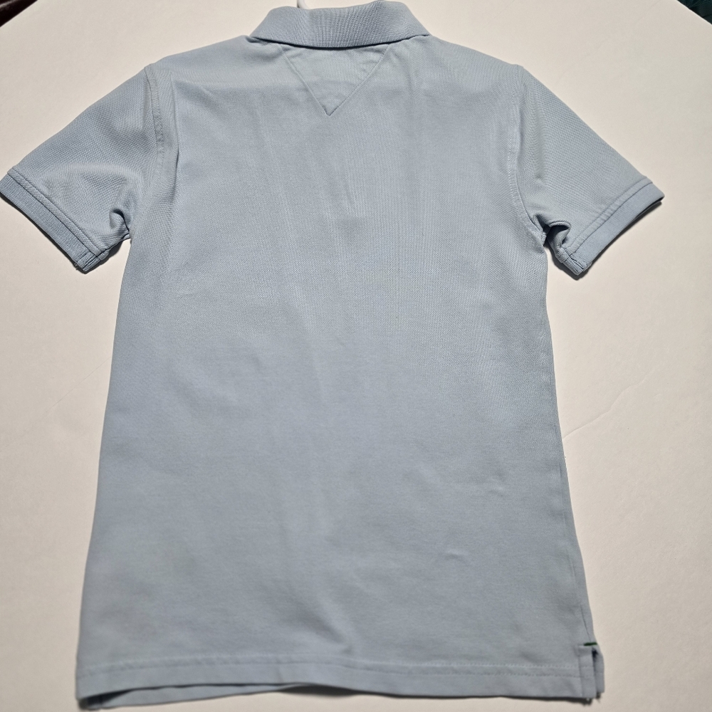 Boys Size 7 Tommy Hilfiger Polo Shirts Bundle - White, Blue, Gray - Picture 9 of 16
